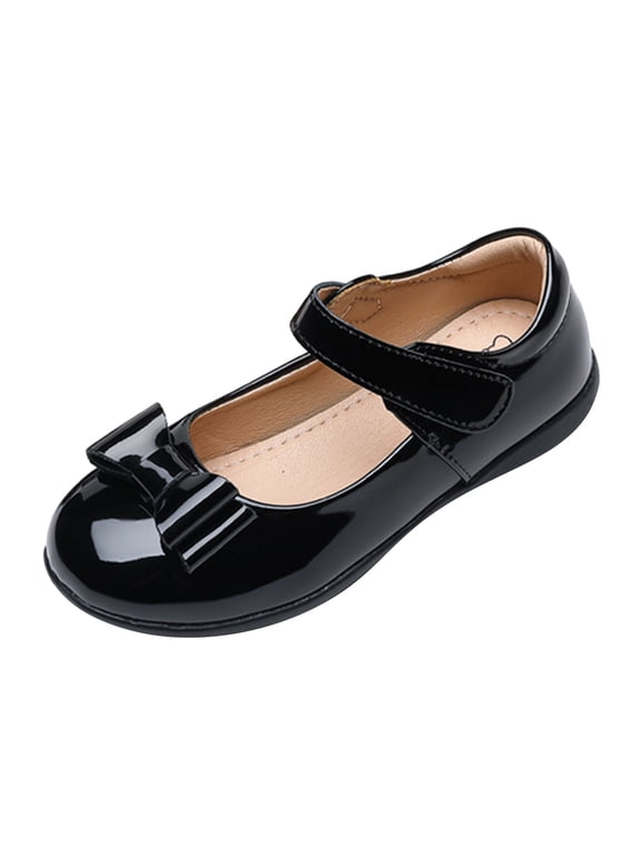 Indoor Shoes Toddler Girl Shoes Small Leather Shoes Single Shoes Children Dance Shoes Girls Girls Running Shoe Size 3