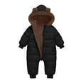 thumbnail image 1 of Generic Infant Toddler Boys Girls Snowsuit Cute Baby Bear Suit Newborn Winter Coat Warm Hooded Jumpsuit for Kids 0.5-3 Years, 1 of 7