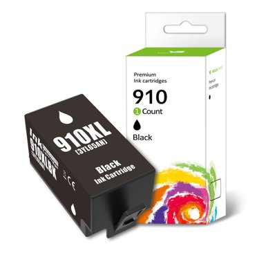 GREENCYCLE 4-Pack 910XL Ink Cartridges – Black, Cyan, Magenta, Yellow For HP OfficeJet 8010, 8020 Series