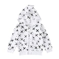 thumbnail image 1 of Generic Boys Long Sleeved Dinosaur Hooded Zip Up Jacket for 3 To 9 Years for Holiday Winter Party Christmas（6-12 Months White）, 1 of 5