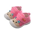 thumbnail image 1 of Generic Kid Squeaky Shoes Toddler Baby Boys Girls Cartoon Anti-slip Soft Sole Squeaky Sneakers Lightweight Little Kid Trainers for Walking Running(12 Months,Pink), 1 of 9
