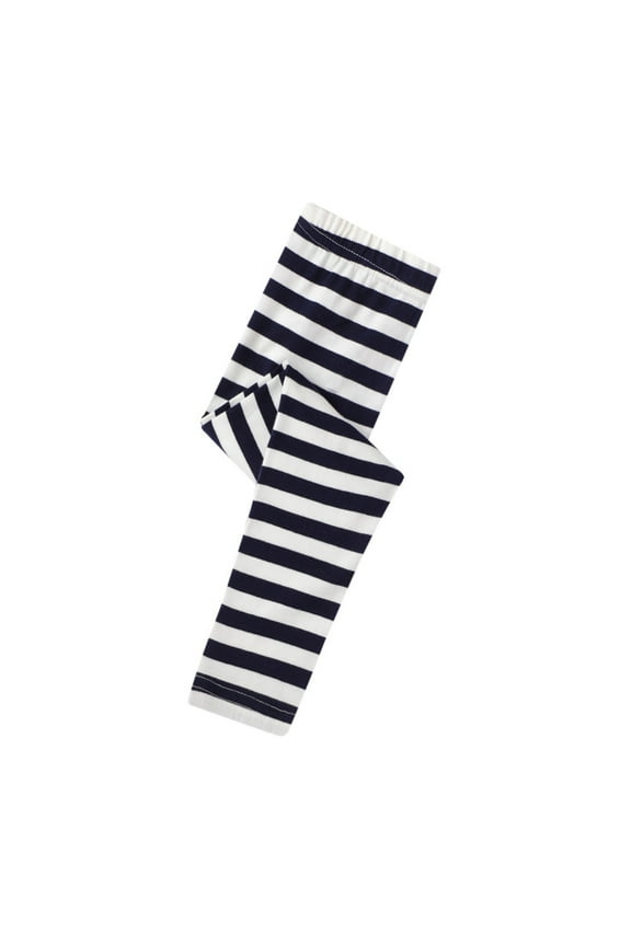 Kids Girls Mid-Waist Fitness Stripe Print Leggings Yoga Sports Long Pants Girls Swim Leggings Kids Stretch Pants(6-7 Years White)