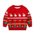 thumbnail image 1 of Generic Kids' Holiday Cheer Sweatshirt Toddler Boys Girls Christmas Sweaters New Year's Knitwear Cute Tulle Holiday Party Top Toddler Girl'S Chic Hooded Jumper, 1 of 5