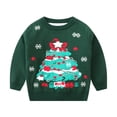 thumbnail image 1 of Generic Kids' Holiday Spirit Hoodie Toddler Boys Girls Christmas Sweaters New Year's Knitwear Cute Tulle Holiday Party Top Children'S Casual Chic Hooded Sweater, 1 of 8