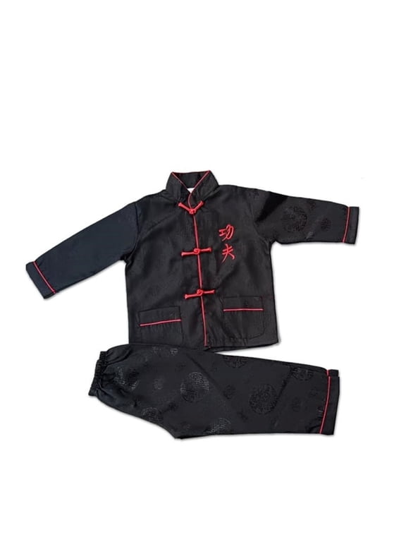 Kids Kung Fu Uniform for Boys Girl Chinese Traditional Tai Chi Wushu Suits Short Sleeved Martial Arts Uniform Boys Kids Traditional Chinese Wing Chun Arts Set Outfit