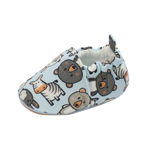 Generic Kids Shoes Toddler Baby Boys Girls Cartoon Soft Prewalker Anti-Slip Walking Breathable Shoe for Toddlers/Little Kid/Big Kid ﻿(0-6 Months,Blue)