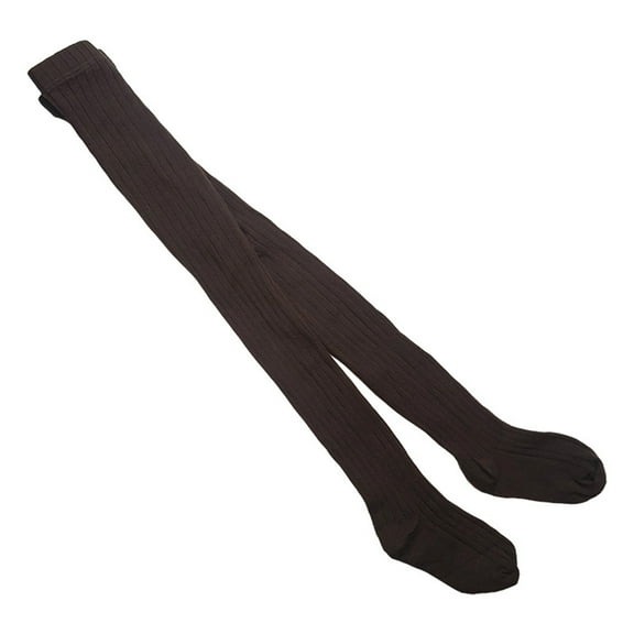 Generic Toddler Kids Baby Girls Cotton Leggings Knitted Tights Stretchy Basic Full Length Pants Pantyhose for Spring Autumn Stocking（6-12 Months Multi-color）