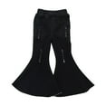 Generic Kids Toddler Baby Girl Denim Bell Bottom Pants Maker Fashion