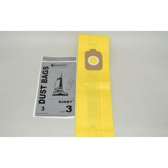Kirby Envirocare Micro Filtration Dust Bags, 3-Pk, Style 3, 838SW