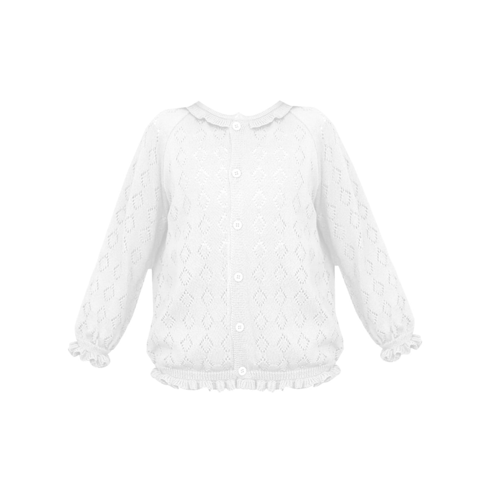 Generic Knitted Sweater for Baby Toddler Boys Girls Cardigan Sweater