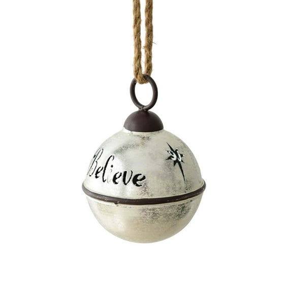 Generic Large Bells for Christmas Decor, Christmas Bells for Decoration, Charm Handmade Jingle Bell with Hangable Rope, Festive Tree Decorations