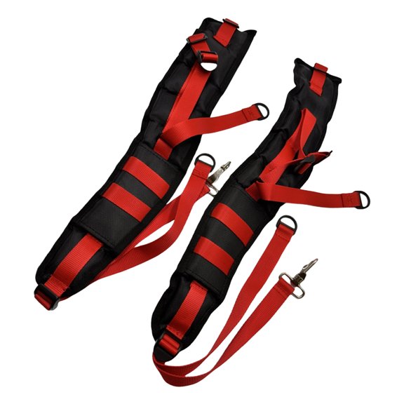 Generic Leaf Blower Shoulder Straps Set Adjustable Attachments Practical Oxford Fabric Secure Screw Fastening