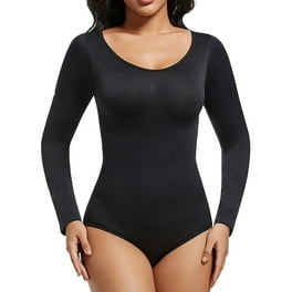 トップス Wellness Long Sleeve Bodysuit popilush-cloudsense-seamless-v