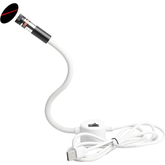 Generic Magnetic Sewing Machine Laser Positioning Light, Laser Light for Sewing Machine, Adjustable Sewing Machine Laser Guide (STRAIGHT LINE)