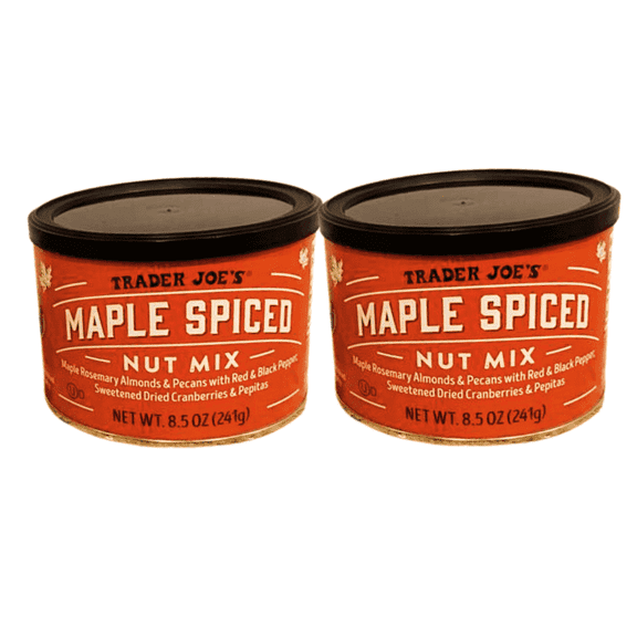 Generic Maple Spiced Nut Mix, 8.5 oz, Pack of 2