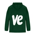 thumbnail image 1 of Generic Matching Couple Sweatshirt Hoodies,Valentine Girlfriend Boyfriend Wife Lo Ve Custom Pattern Pullover Hoodie, 1 of 4