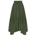 thumbnail image 1 of Generic Maxi Skirts for Women Renaissance Skirt Medieval Womens Long Skirts Flowy Bohemian Pirate Skirts, 1 of 2