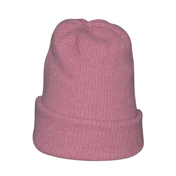 Generic Men'S Chunky Ribbed Knit Hat Men'S Cozy Knitted Ski Hat Men'S Thermal Knit Beanie Cap Men And Women Cozy Ribbed Beanie Hot Rabbit Warm Knit Hat For Women Lady Winter Outdoor Dress