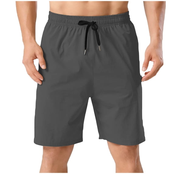 Generic Men Swim Trunks with Mesh Lining Quick Dry Breathable Pockets for Summer Beach Cruise Water Park Gym Running