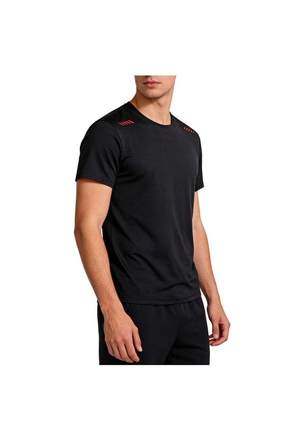 Men's Athletic Running T-Shirts Quick Dry Gym Workout Shirts Moisture Wicking Short-Sleeve Lightweight Sports Tee Tops
