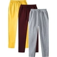 thumbnail image 1 of Generic Men's Baggy Athletic Joggers Casual Solid Color Elastic Waist Sweatpant Active Workout Running Pants with Pockets, 1 of 7