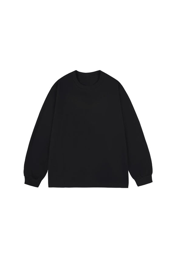 Men's Baggy Sweatshirts Casual Loose Fit Long Sleeve Pullover Vintage Trendy Tops Lightweight Fall Tops Clothes