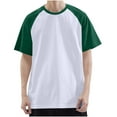 thumbnail image 1 of Generic Men's Big and Tall Casual T-Shirts Raglan Sleeve Crew Neck Loose Baseball Tops Athletic Summer Tees, 1 of 7