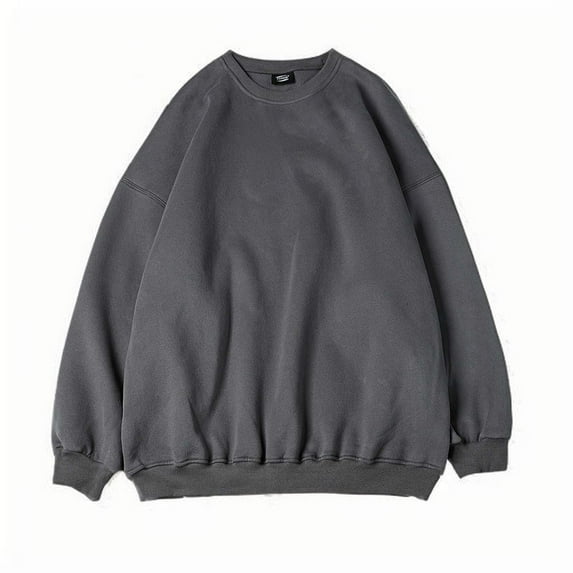 Generic Men's Cotton Crew Neck Long Sleeve Shirts Lightweight Casual Christmas Graphic Moisture Wicking Workout Tee Shirts