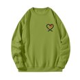 thumbnail image 1 of Generic Men's Hoodless Sweatshirt Novelty Funny Letter Printed Pullover Long Sleeve Warmth Fashion Baggy Sweater Going Out, 1 of 4