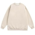 thumbnail image 1 of Generic Men's Mock Neck Sweatshirts Stylish Long Sleeve Fall Winter Shirts Casual Loose Long Sleeve Pullover Workout Tee Tops, 1 of 6