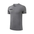 thumbnail image 1 of Generic Men's Quick Dry Gym Workout T Shirt Short Sleeve Outdoor Stretch Tops Moisture-Wicking Breathable Shirt, 1 of 4