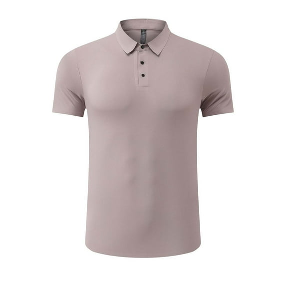 Generic Men's Quick Dry Gym Workout T Shirt Short Sleeve Outdoor Stretch Tops Moisture-Wicking Breathable Shirt
