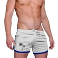 thumbnail image 1 of Generic Men's Running Shorts Breathing Athletic Gym Mesh Shorts for Men Breathable Tropical Print Gym Workout Shorts, 1 of 3