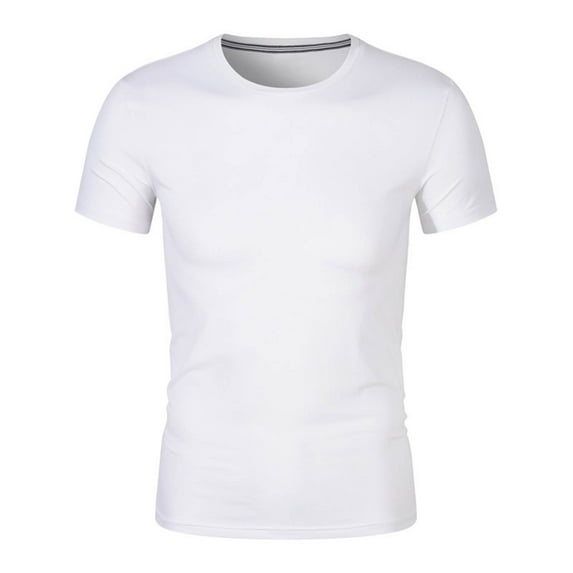 Generic Men's Short Sleeve UPF 50+ T-Shirt Quick Dry Rash Guard Athletic Running Swim Shirts