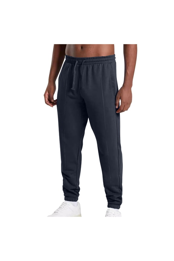 Men's Spring Jogger Sweatpants Casual Baggy Elastic Waist Drawstring Trousers Workout Running Cargo Pants with Pockets
