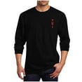 thumbnail image 1 of Generic Men's Trendy Valentines Day T-Shirt Cute Love Heart Graphic Basic Sweater Funny Crew Neck Muscle Pullover Tops, 1 of 4