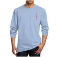 thumbnail image 1 of Generic Men's Trendy Valentines Day T-Shirt Cute Love Heart Graphic Basic Sweater Funny Crew Neck Muscle Pullover Tops, 1 of 4