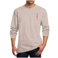 thumbnail image 1 of Generic Men's Trendy Valentines Day T-Shirt Cute Love Heart Graphic Basic Sweater Funny Crew Neck Muscle Pullover Tops, 1 of 4