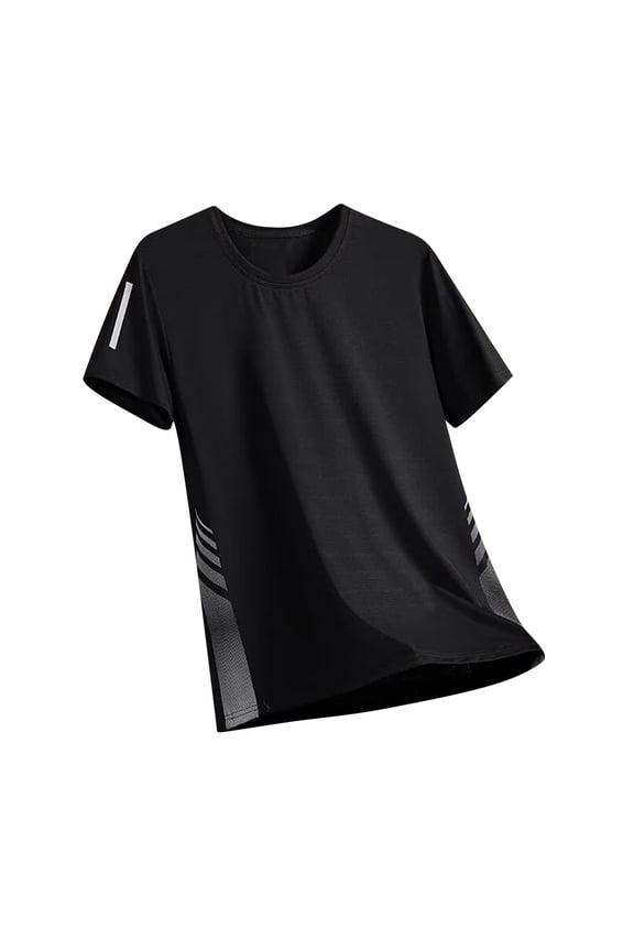 Men's Workout Gym T-Shirts Lightweight Running Athletic Short Sleeve Quick Dry Shirt Tops