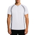 thumbnail image 1 of Generic Mens Athletic T-Shirt Short Sleeve Quick Dry Workout Shirts Moisture Wicking Running Gym Tee Sports Performance Top, 1 of 7