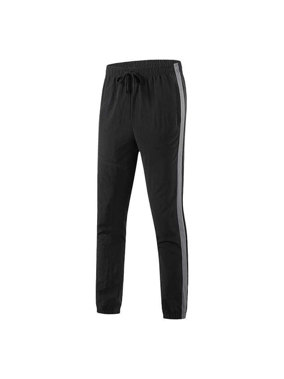 Mens Baggy Joggers with Pockets High Waisted Comfortable Lightweight Workout Pants Loose Fit Sweatpants