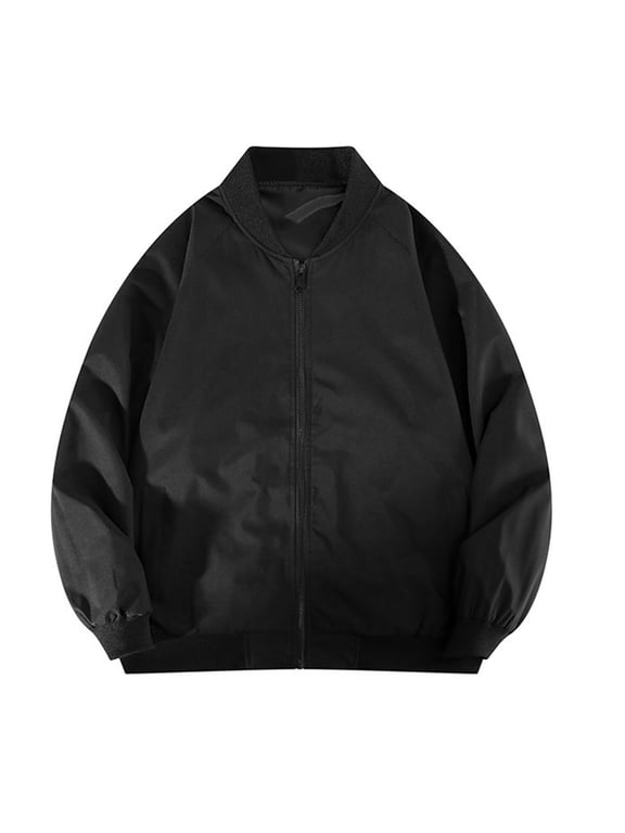 Mens Bomber Jackets Lightweight Casual Stylish Fall Golf Fashion Jackets Full Zipper Comfy Windbreaker Coat