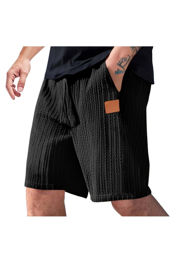 Mens Casual Beach Shorts Lightweight Quick Dry Workout Running Athletic Short Summer Fashion Beach Shorts with Pocket