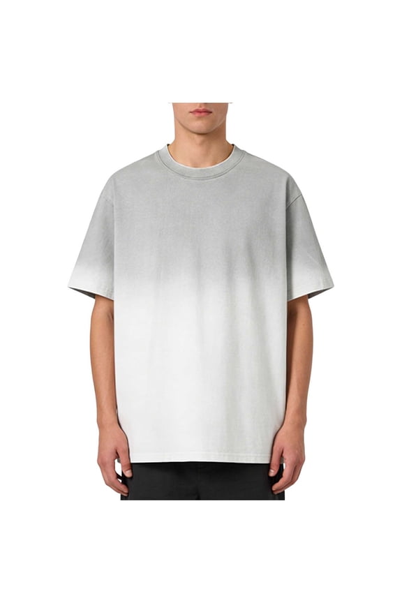 Mens Casual Workout Shirts Short Sleeve Crew Neck T-Shirts Gym Athletic Running Tshirts Casual Loose Activewear