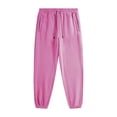 thumbnail image 1 of Generic Mens Fleece Pants Athletic Warm Sweatpants Workout Gym Running Pants Slim Fit Hiking Casual Travel Work Pants, 1 of 2