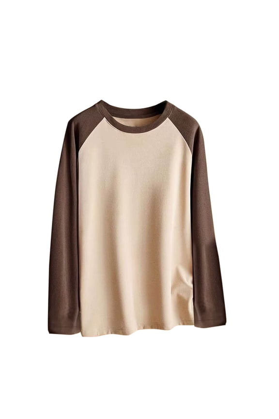 Mens Long Sleeve Shirts Winter Thermal Long Sleeve Crewneck Pollover Shirt Vintage Clothes Basketball Sport Tops