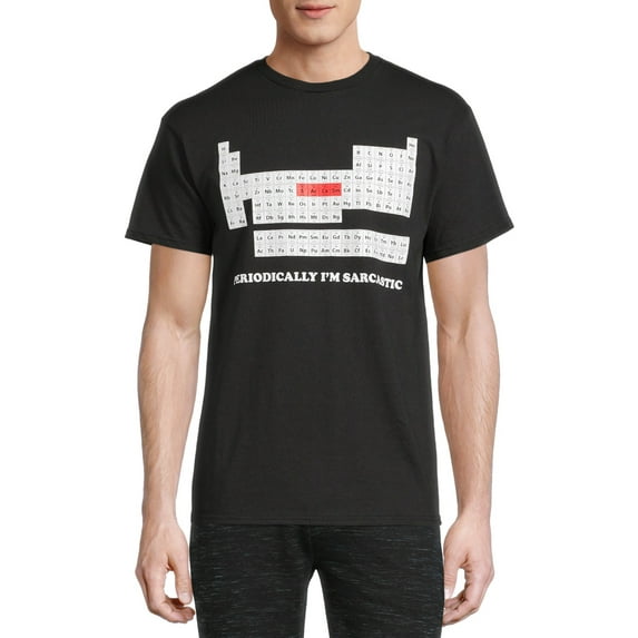 Generic Mens Periodically Short Sleeve T-Shirt