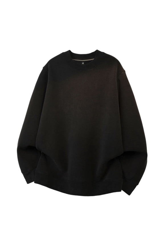 Mens Sweatshirts Casual Crewneck Hoodies Long Sleeve Pullover Shirts Fall Winter Sweatshirt Casual Loose Fit Solid