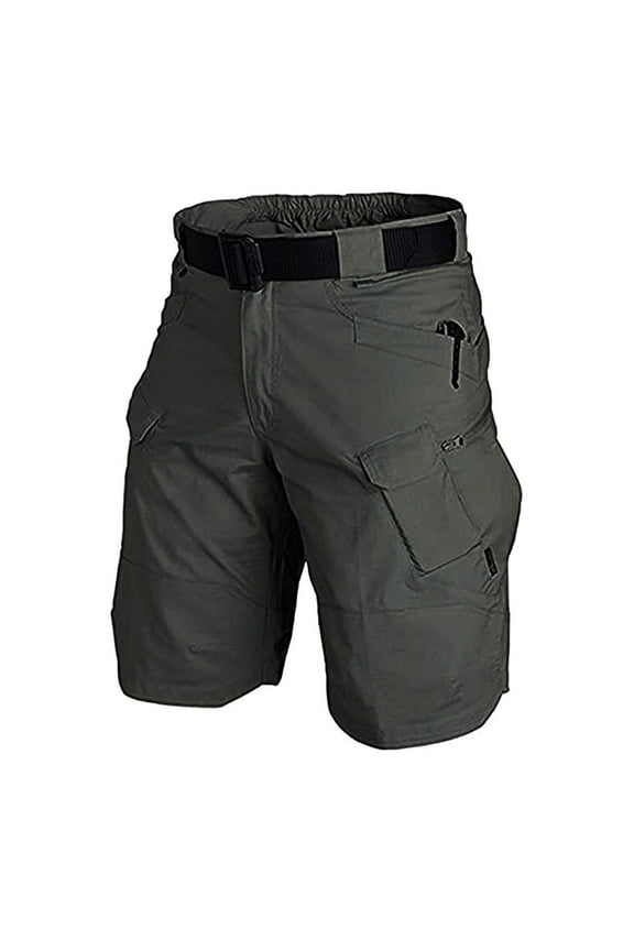Mens Tactical Shorts Stretch Outdoor Cargo Shorts Wear Resistant Rip Stop Work Hiking Fishing Shorts