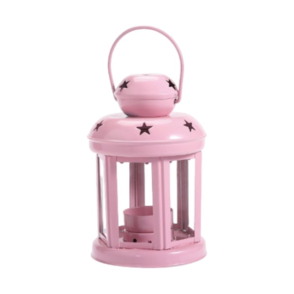 Generic Metal hollow star lamp aromatherapy candle retro wind lamp decoration